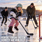 Apollo Funsport - Champion Skate Adjustable - verstellbare Hockey Style Schlittschuhe - Schwarz Rot