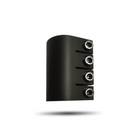 Apollo - ERSATZTEIL - Stunt Scooter Lenker Klemme / Clamp - 4 Schrauben - Schwarz -