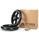 Apollo - 200 mm Ersatzräderset für City Scooter - Phantom / Spectre - Schwarz Schwarz
