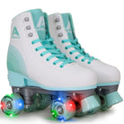 Apollo Funsport - Classic Roller Rollschuhe für Kinder und Erwachsene - Disco Time LED - L (39-42)