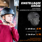 Apollo - Skatehelm, Multi Sport Helm Herren, Damen, Kinder, Kinderfahrradhelm verstellbar - Broken