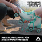 Apollo Funsport - Classic Roller Rollschuhe für Kinder und Erwachsene - Disco Time LED - L (39-42)