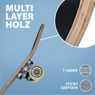 Apollo - Kinder Skateboard - Around the World - 61 cm -