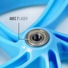 Apollo - 200 mm Ersatzräderset für City Scooter - Phantom / Spectre - Blau Schwarz