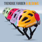 Apollo - Apollo Kinder Fahrradhelm, Helm für Kinder & Jugendliche, Multisport Helm - 90s Revival