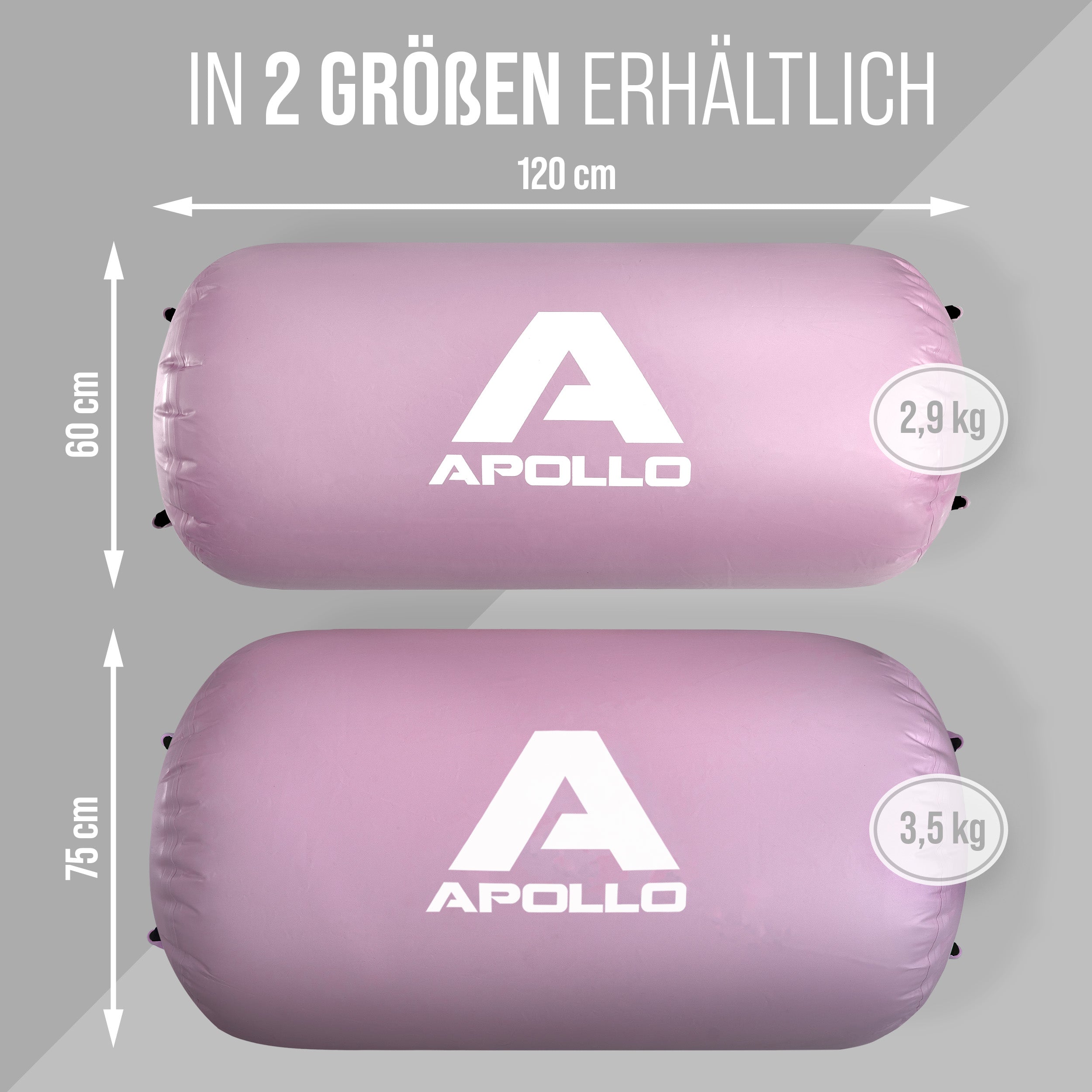 Apollo - Air Roll Pro - Air Tracking Rolle - Pink 120x75