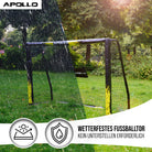 Apollo - Apollo Fußballtor - Goal Master 180 - Gelb -