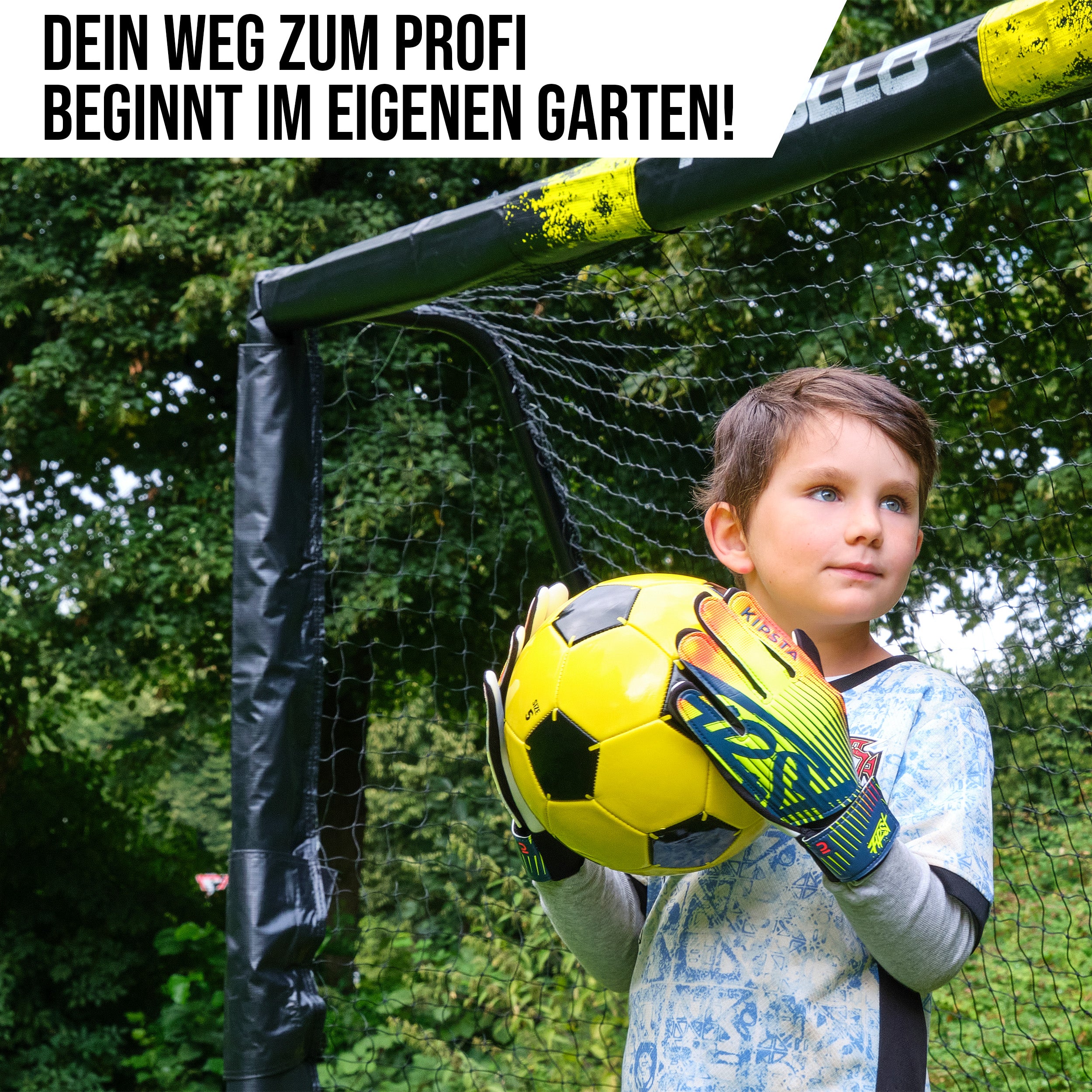 Apollo - Apollo Fußballtor - Goal Master 180 - Gelb -