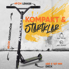 Apollo Funsport - Apollo Stuntscooter Gravity - sportlich, funktional und ideal für Beginner - Black Green