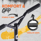 Apollo Funsport - Apollo Stuntscooter Gravity - sportlich, funktional und ideal für Beginner - Rainbow