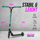 Apollo - Apollo Stunt Scooter "Hawk" - Schwarz Ocean