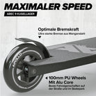 Apollo - Stunt Scooter - Genius Pro Robuster Kinder Scooter mit ABEC 9 Kugellager - Schwarz