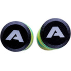 Apollo - Apollo Stunt Scooter Grips 160 mm weiche Lenkergriffe mit Bar Ends - Grün Gelb