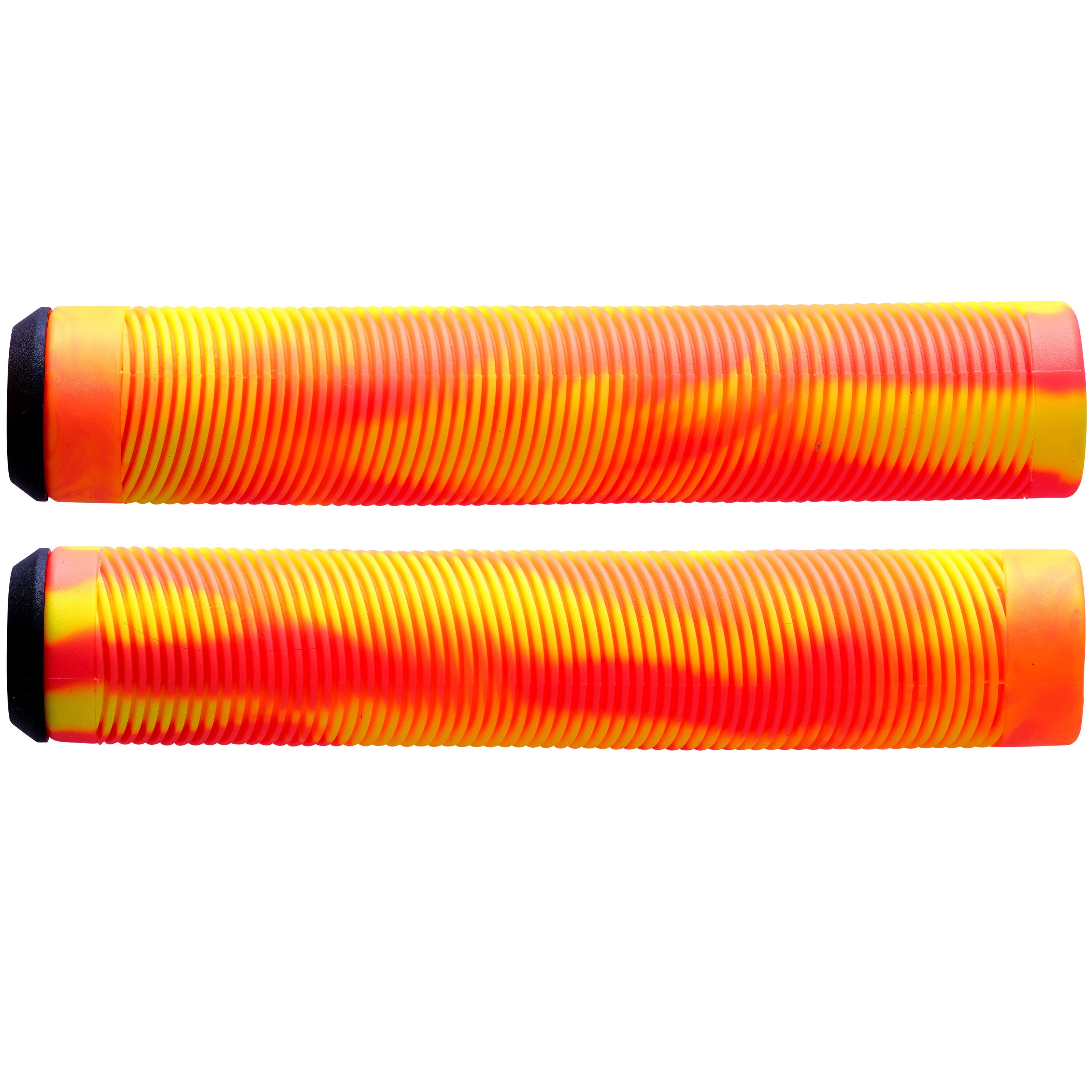 Apollo - Apollo Stunt Scooter Grips 160 mm weiche Lenkergriffe mit Bar Ends - Gold Orange