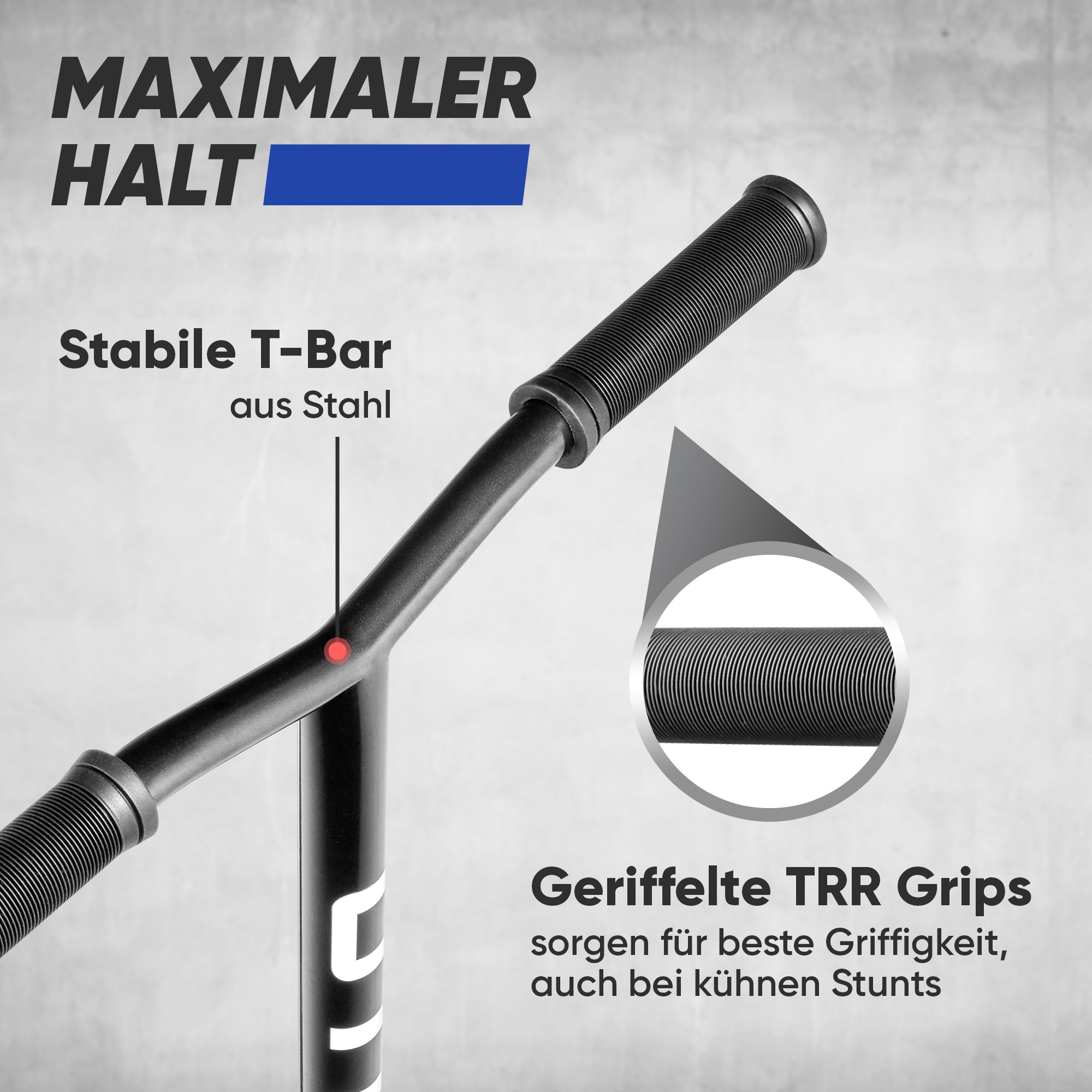 Apollo - Stunt Scooter - Star Pro - HighQuality eloxierter Profi Stunt Scooter - Blau