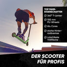 Apollo - Stunt Scooter - Star Pro - HighQuality eloxierter Profi Stunt Scooter - Grün