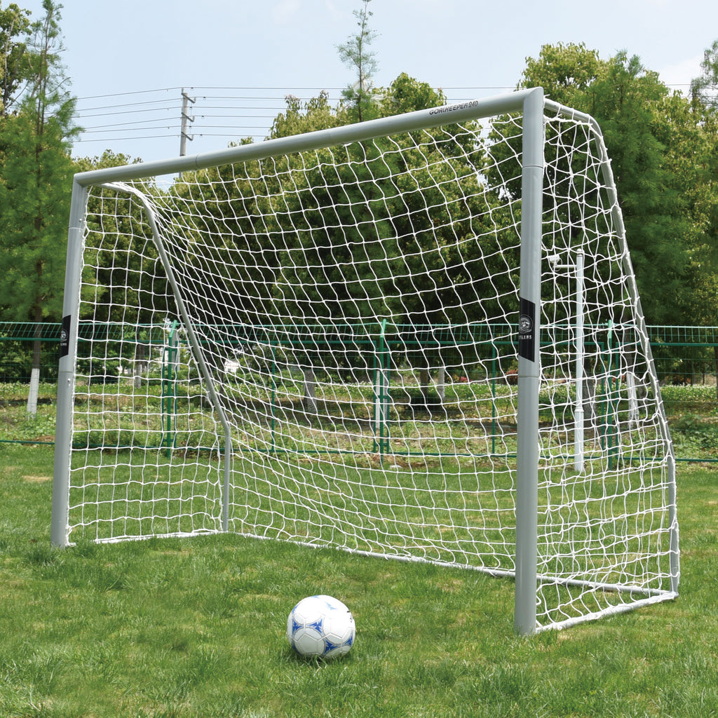 Apollo Funsport - Goalkeeper Stahltor -XXL Fußballtor aus Metall - 240 cm