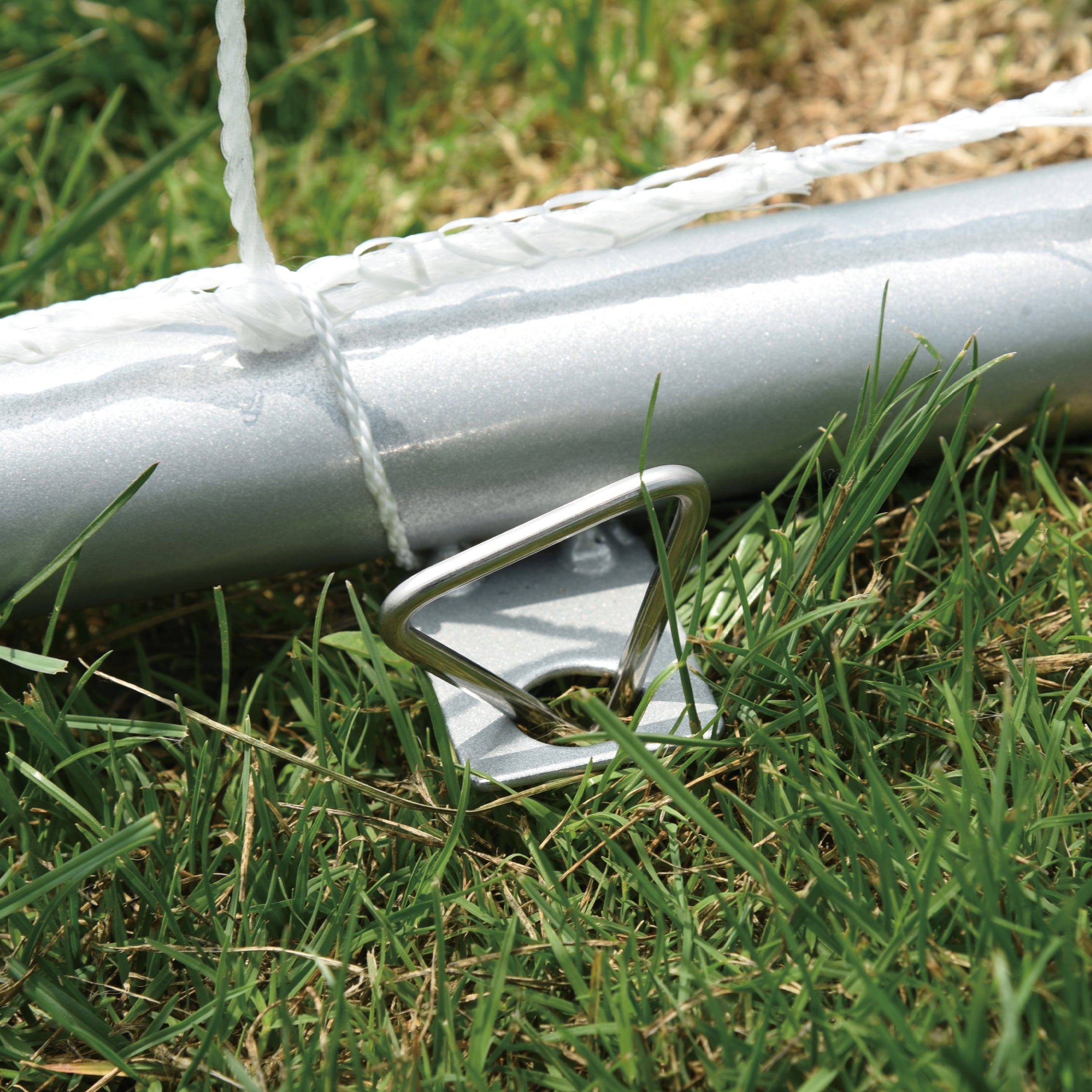 Apollo Funsport - Goalkeeper Stahltor -XXL Fußballtor aus Metall - 240 cm