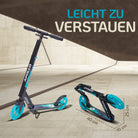 Apollo - Klappbarer City Roller "Artemis" höhenverstellbarer Tretroller für Kinder & Jugendliche - Galaxy