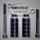 Apollo Funsport - Apollo Stuntscooter Pegs 13,5 x 2 cm, professionelle Anti-Rutsch Stifte aus Stahl -