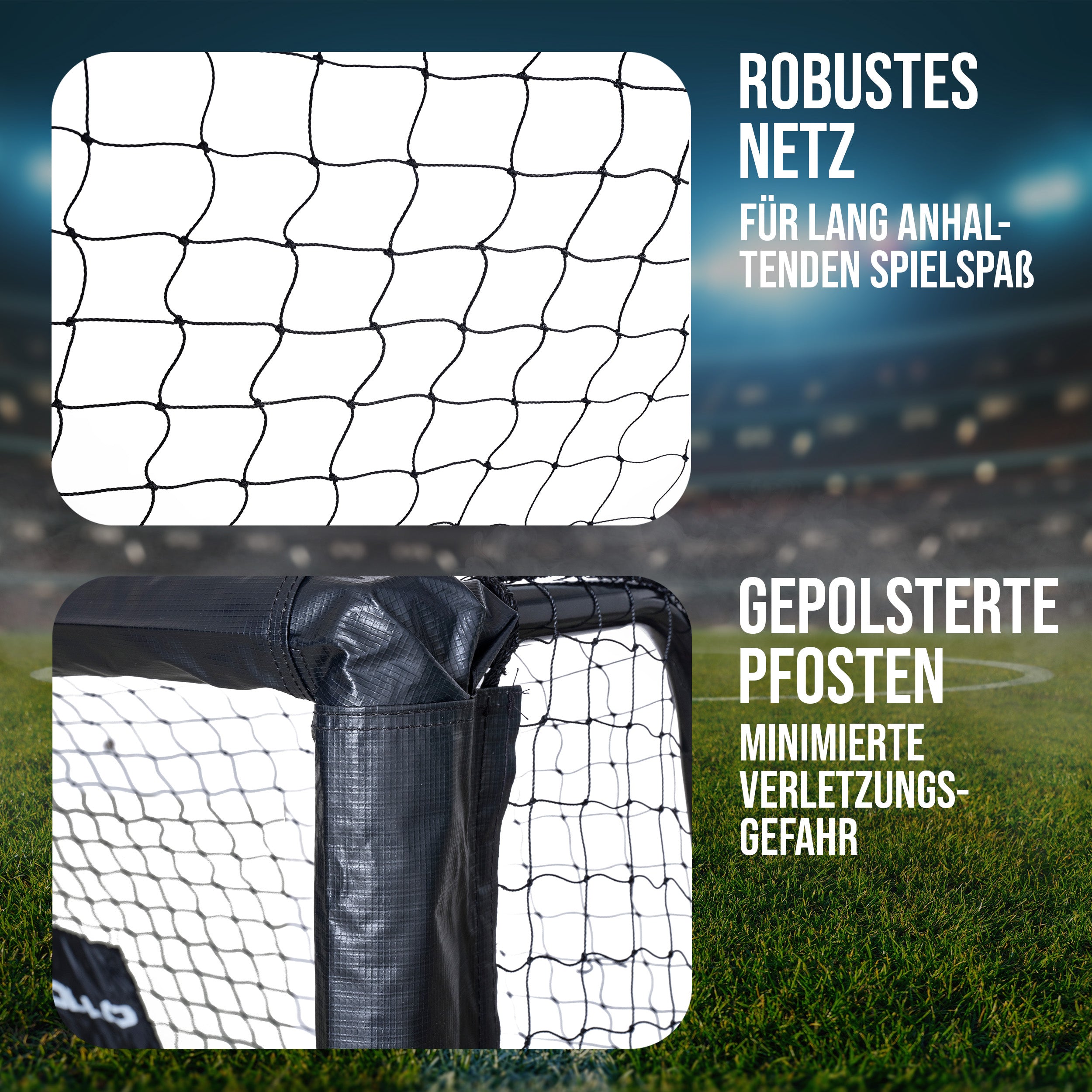 Apollo - Apollo Fußballtor - Goal Master - 240 cm