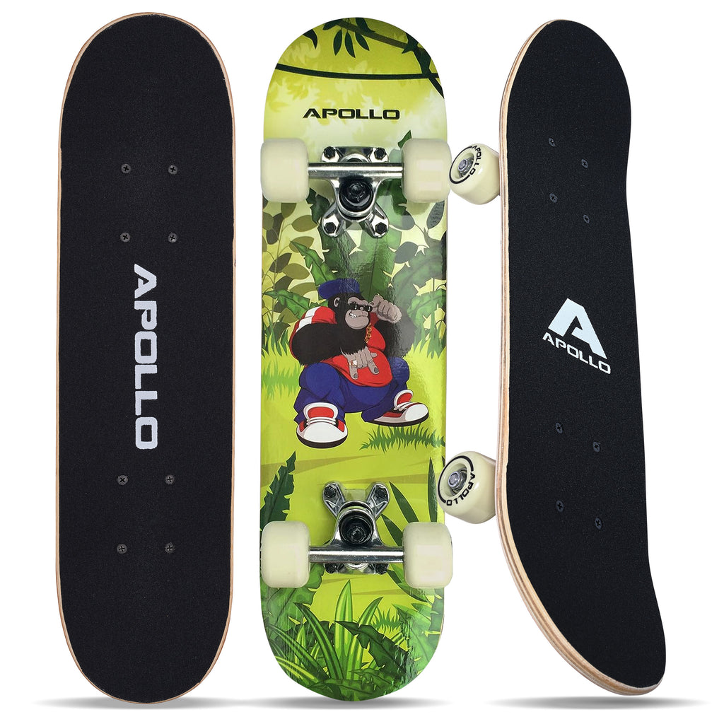 Apollo - Kinder Skateboard - Gorilla Tom - 61 cm -