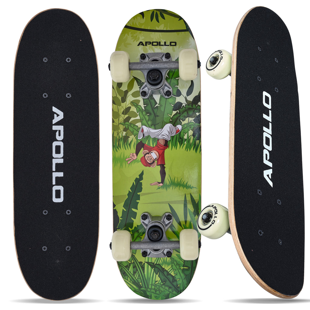 Apollo - Kinder Skateboard - Monkey Man - 51 cm -