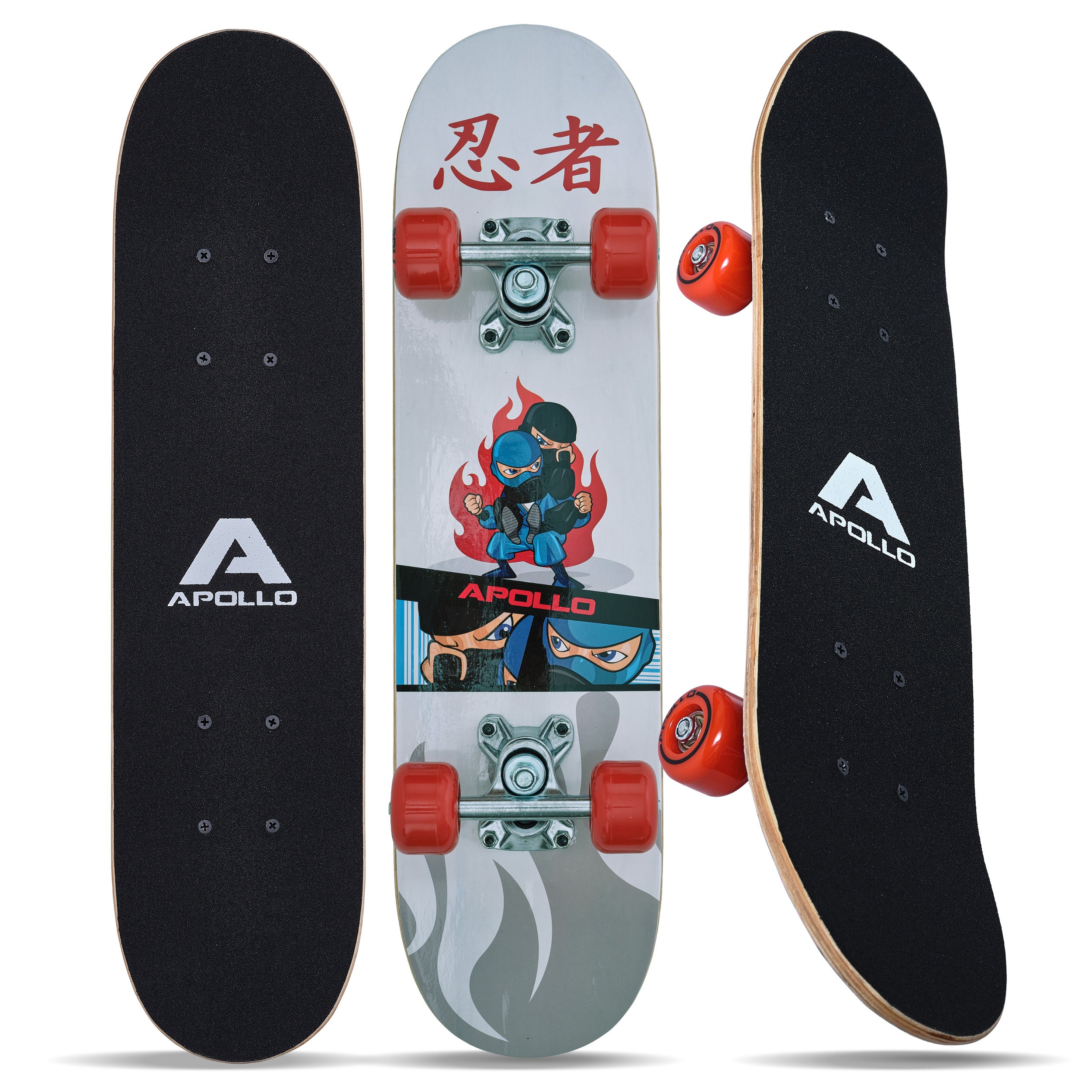Kinder Skateboard - Ninja - 61 cm – Apollo Funsport