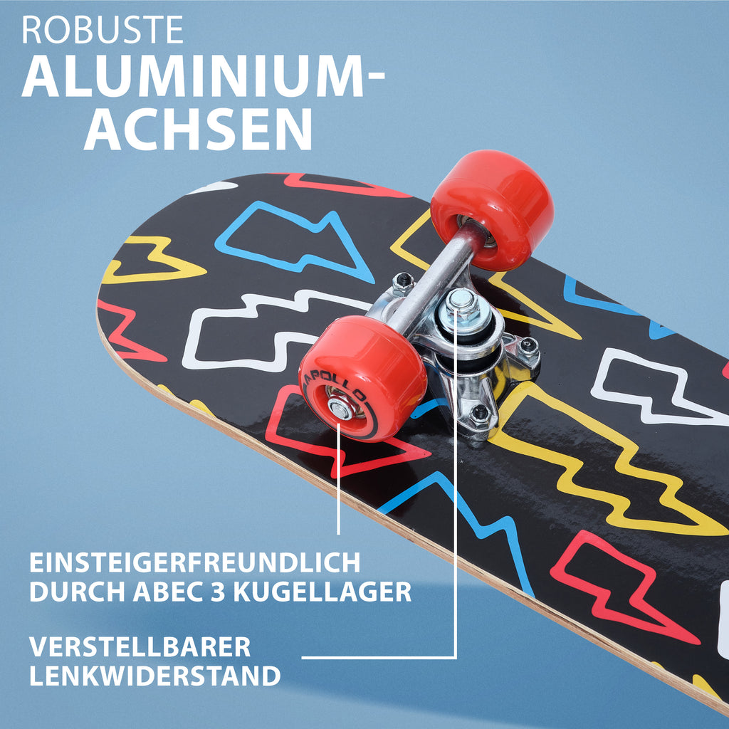 Apollo - Kinder Skateboard - Flash - 61 cm -