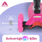 Apollo - Apollo Kinderroller Kids Whiz LED - in verschiedenen Farben - Pink