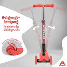 Apollo - Apollo Kinderroller Kids Whiz LED - in verschiedenen Farben - Rot