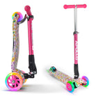 Apollo - Apollo Kinderroller Kids Whiz LED - in verschiedenen Farben - Blumenmuster