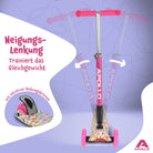 Apollo - Apollo Kinderroller Kids Whiz LED - in verschiedenen Farben - Blumenmuster