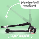 Apollo - Apollo Kinderroller Kids Whiz LED - in verschiedenen Farben - Schwarz