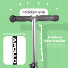 Apollo - Apollo Kinderroller Kids Whiz LED - in verschiedenen Farben - Schwarz