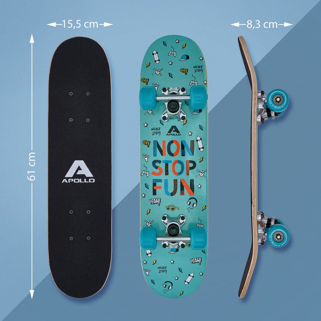 Apollo - Kinder Skateboard - FunFun - 61 cm -