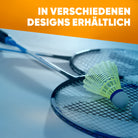 Apollo - Badminton Set Match Pro 800 - inkl. Tasche, 2x Schläger, Bälle - Blau Grau