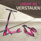 Apollo - Klappbarer City Roller "Artemis" höhenverstellbarer Tretroller für Kinder & Jugendliche - Pink