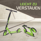 Apollo - Klappbarer City Roller "Artemis" höhenverstellbarer Tretroller für Kinder & Jugendliche - Grün