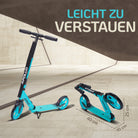 Apollo - Klappbarer City Roller "Artemis" höhenverstellbarer Tretroller für Kinder & Jugendliche - Mint