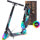 Apollo - Klappbarer City Roller "Artemis" höhenverstellbarer Tretroller für Kinder & Jugendliche - Galaxy