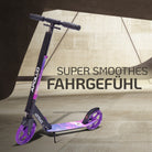 Apollo - Klappbarer City Roller "Artemis" höhenverstellbarer Tretroller für Kinder & Jugendliche - Starlight