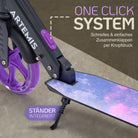 Apollo - Klappbarer City Roller "Artemis" höhenverstellbarer Tretroller für Kinder & Jugendliche - Starlight