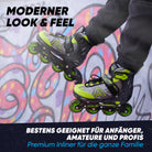 Apollo Funsport - Champion Adjustable Inline Skate (Grün) - L (39-42)
