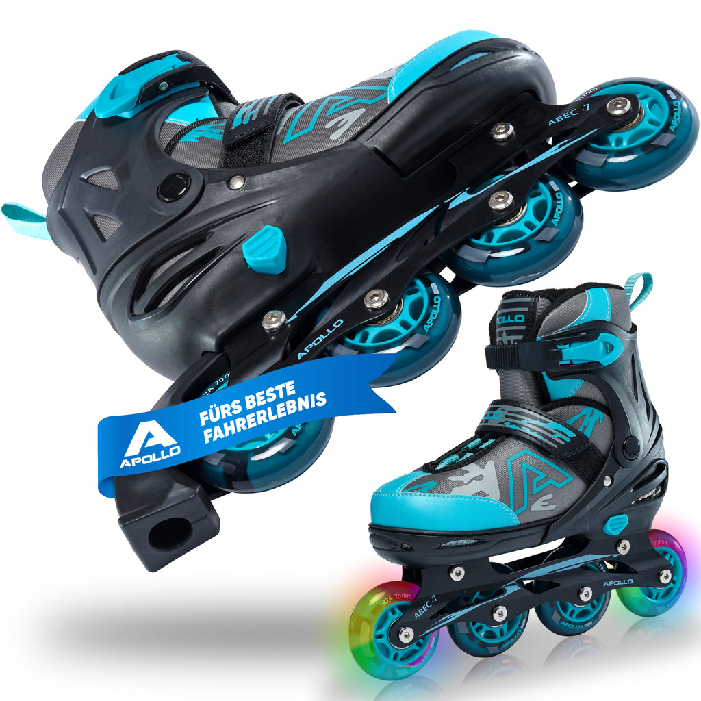 Apollo Funsport - Champion Adjustable Inline Skate (Mint) -
