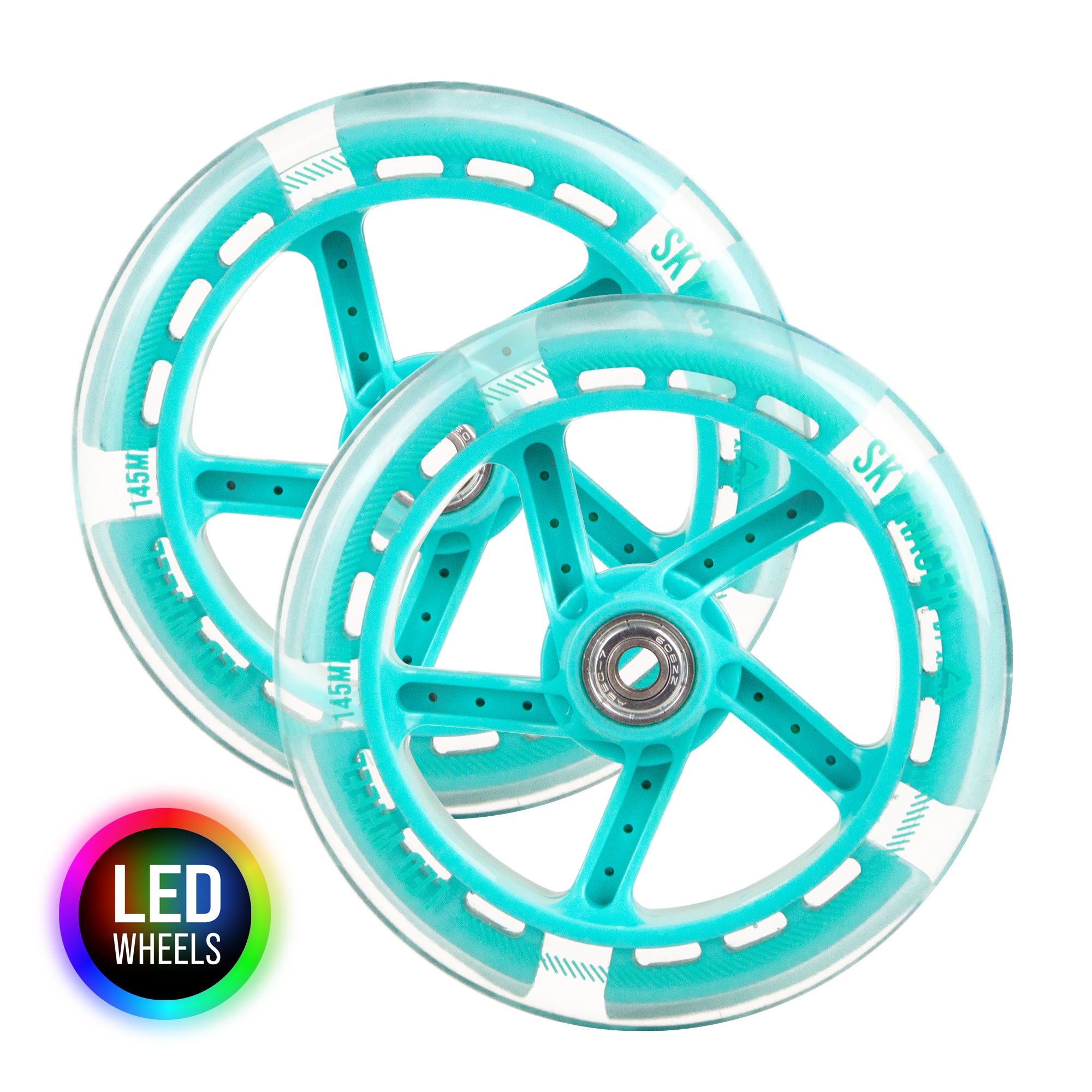 Apollo - Ersatzräderset für Skyracer - 145 mm Wheel Set - von Apollo - Mint