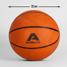 Apollo - Apollo Basketball für Inddor und Outdoor Korbball in Größe 7 - Orange - Orange