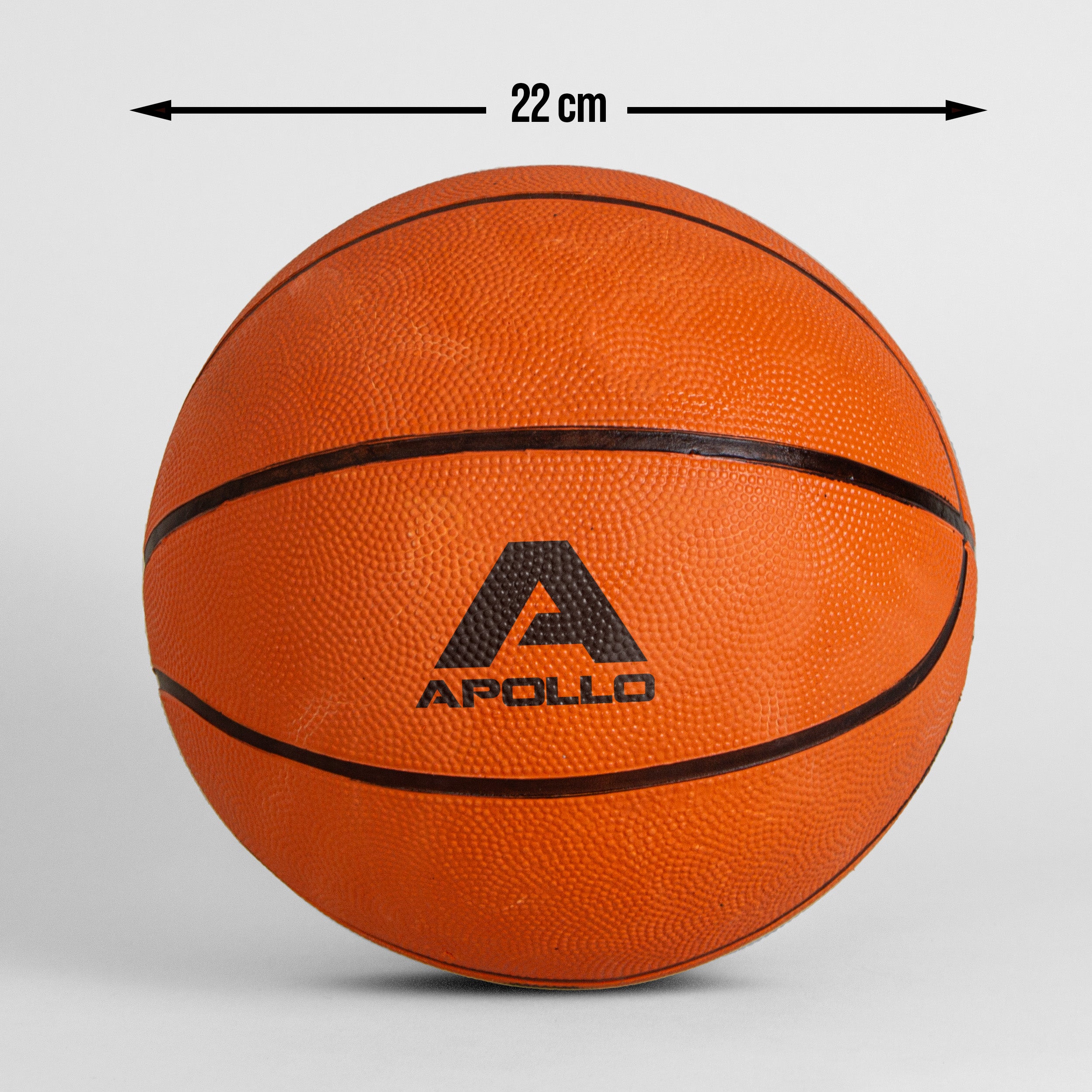 Apollo - Apollo Basketball für Inddor und Outdoor Korbball in Größe 7 - Orange - Orange