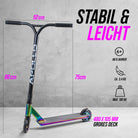 Apollo - Apollo Stunt Scooter "Hawk" - Full-Rainbow