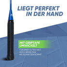 Apollo Funsport - Badminton Set Match Pro 400 - inkl. Tasche, 2x Schläger, Bälle - Blue Green